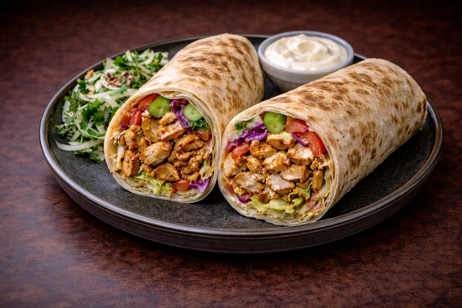 Kyckling Shawarmarulle